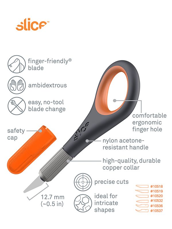 Slice Precision Knife with Ceramic Blade - Prima Dinamik Supplies Sdn Bhd (PDS Safety)