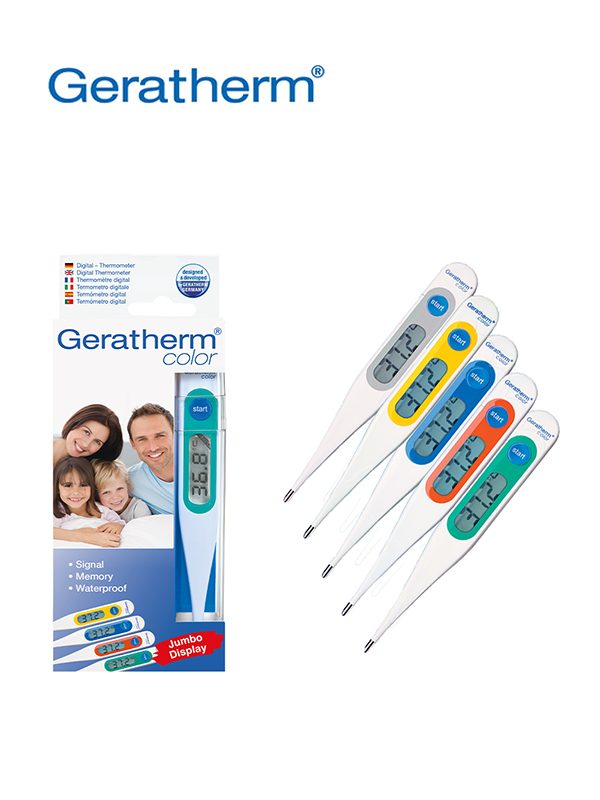 Geratherm Color Digital Thermometer - Prima Dinamik Supplies Sdn Bhd (PDS Safety)