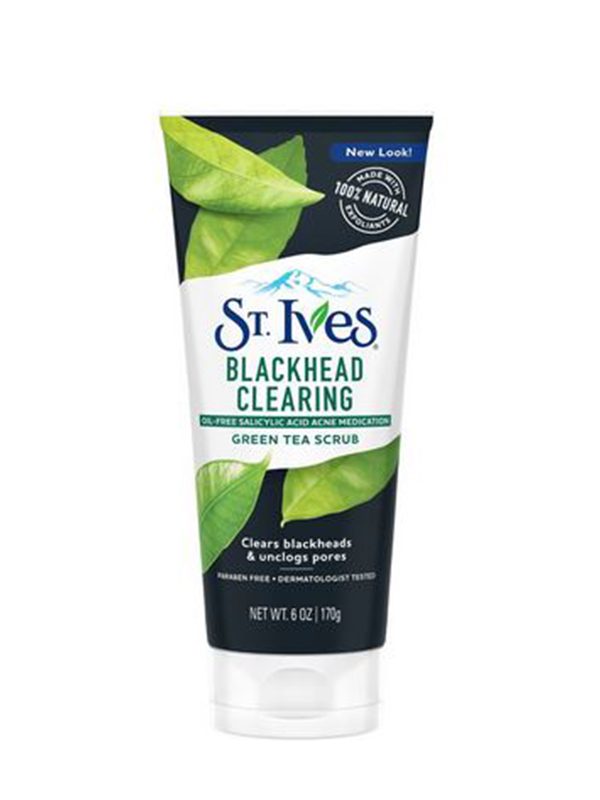 St. Ives, Green Tea Scrub, Blackhead Clearing, 6 oz (170g)