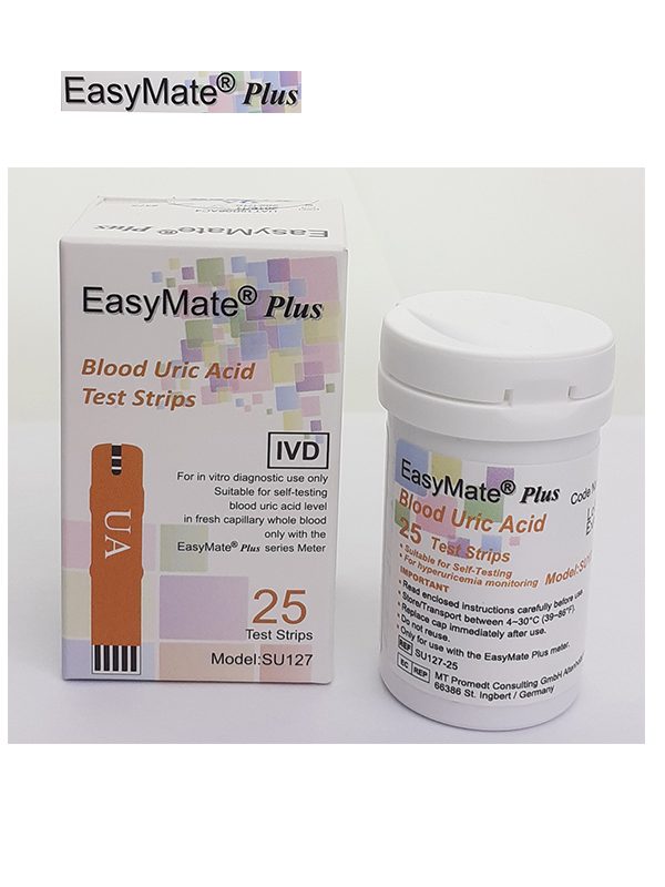 EasyMate Plus - Blood Uric Acid Test Strips