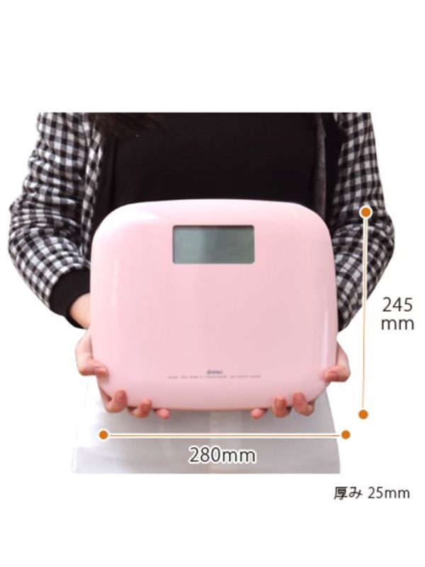 DRETEC BS-167 Pink Body Scale (Pietra ETR)