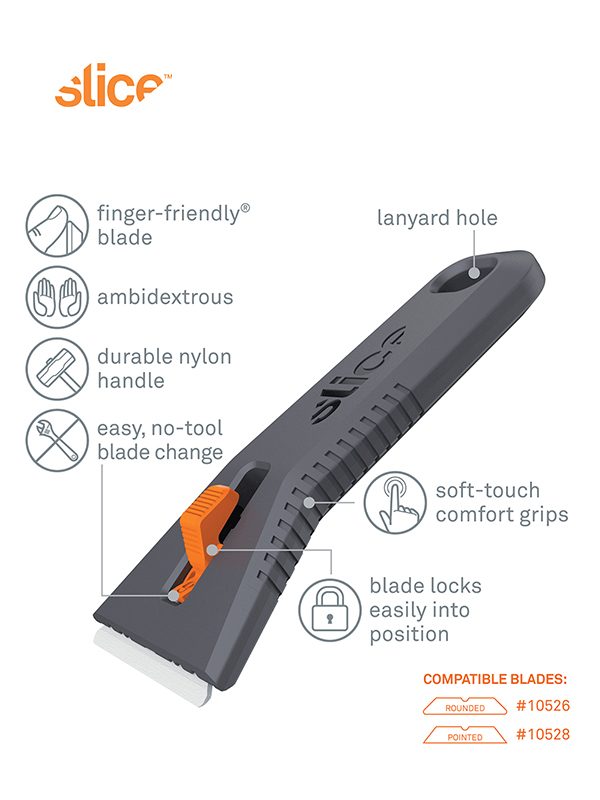 Slice Ceramic Scissors (Pointed Tip) - Prima Dinamik Supplies Sdn Bhd (PDS Safety)