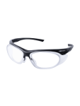WORKSAFE E3060-C1 URANUS, MATT BLACK FRAME, CLEAR HC LENS