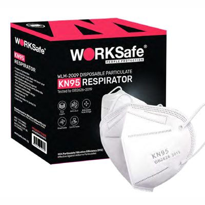 WORKSafe®WLM-2009 DISPOSABLE PARTICULATE KN95 RESPIRATOR
