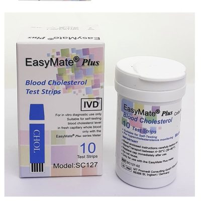 EasyMate Plus Blood Cholesterol Test Strips