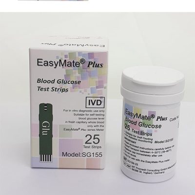 EasyMate Plus Blood Glucose Test Strips