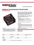 WORKSafe® KLEANLENS ANTI-FOG WET WIPES EYE PROTECTION