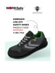 WORKSAFE GRUN ESD LOW CUT, POLYESTER MESH/ SUED LEATHER, PU/PU SOLE, S1P