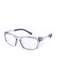 WORKSAFE E3065-C2 OTUS, TRANSLUCENT LIGHT GREY FRAME, LIGHT GREY TEMPLE, COOL GREY TEMPLE TIP, CLEAR HC LENS