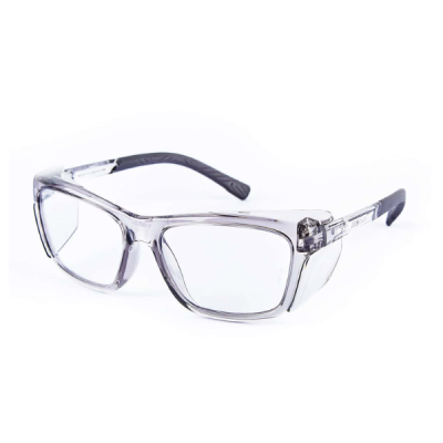 WORKSAFE E3065-C2 OTUS, TRANSLUCENT LIGHT GREY FRAME, LIGHT GREY TEMPLE, COOL GREY TEMPLE TIP, CLEAR HC LENS