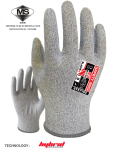 13G HYBRID ARMORGARD™ BLADEX FIBER GLOVES (GREY), (1PR/PCK, 12PRS/BAG, 72PRS/CTN)