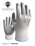 15G NYLON WITH NITRILE PALM-COATED GLOVES (WHITE & GREY), (1PR/PCK, 12PRS/BAG, 72PRS/CTN)