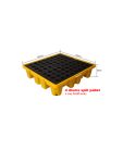 WORKSafe 4 Drums Plastic Spill Pallet