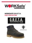 WORKSAFE GRETA MID CUT LACE UP SHOES, EVA/RUBBER SOLE, S7S