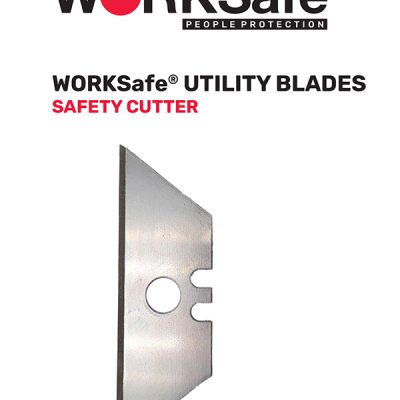 WORKSAFE UTILITY BLADES 10PCS PER INNER/PACK