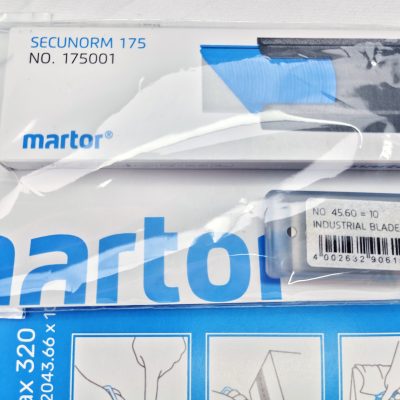 MARTOR SECUNORM 175 RETAIL PACK WITH BLADE 45 (10 BLADE IN PACK)