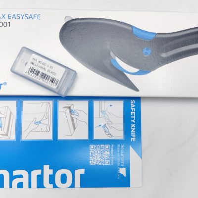 MARTOR SECUMAX EASYSAFE RETAIL PACK WITH BLADE 45 (10 BLADE IN DESPENSER)