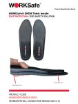 Worksafe Grun Thick Insole